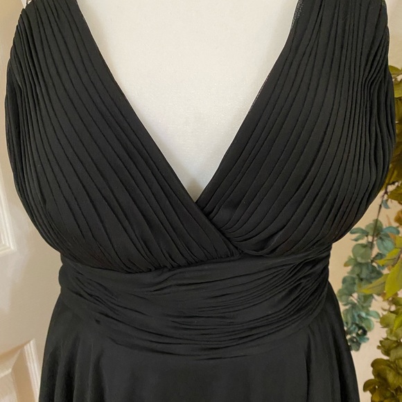 Betsy&Adam Elegant Formal Fit & Flare Mini Dress with Rhinestones – size 14 - Picture 5 of 12